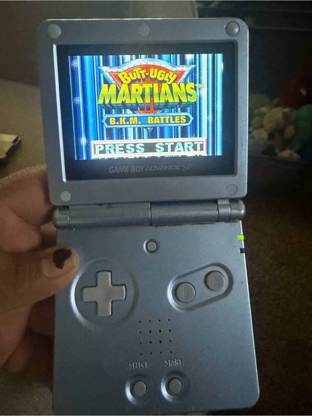 Game for game boy advance SP